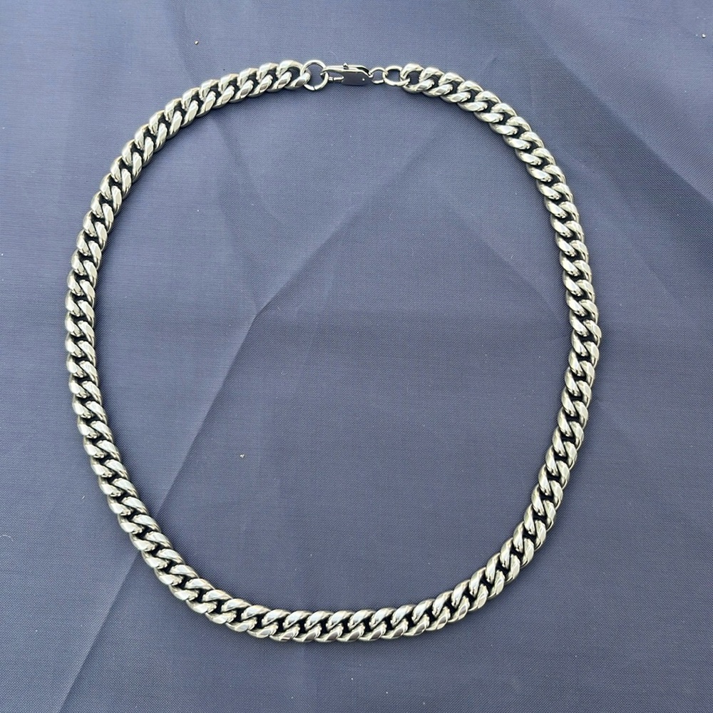 Stainless steel 5mm Cuban link chain